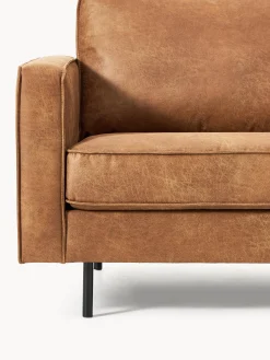 Divano angolare XL in pelle Hunter