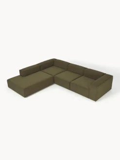 Divano componibile angolare XL in bouclé Lennon