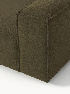 Divano componibile angolare XL in bouclé Lennon
