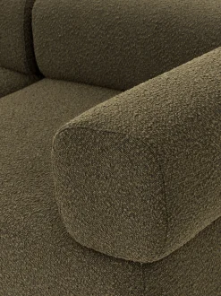 Divano componibile grande in bouclé Anton