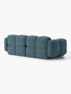 Divano componibile 3 posti in bouclé Tayla