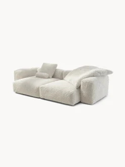 Divano componibile 3 posti in teddy Vetsak
