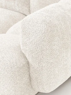 Divano componibile 4 posti in teddy-bouclé Tayla