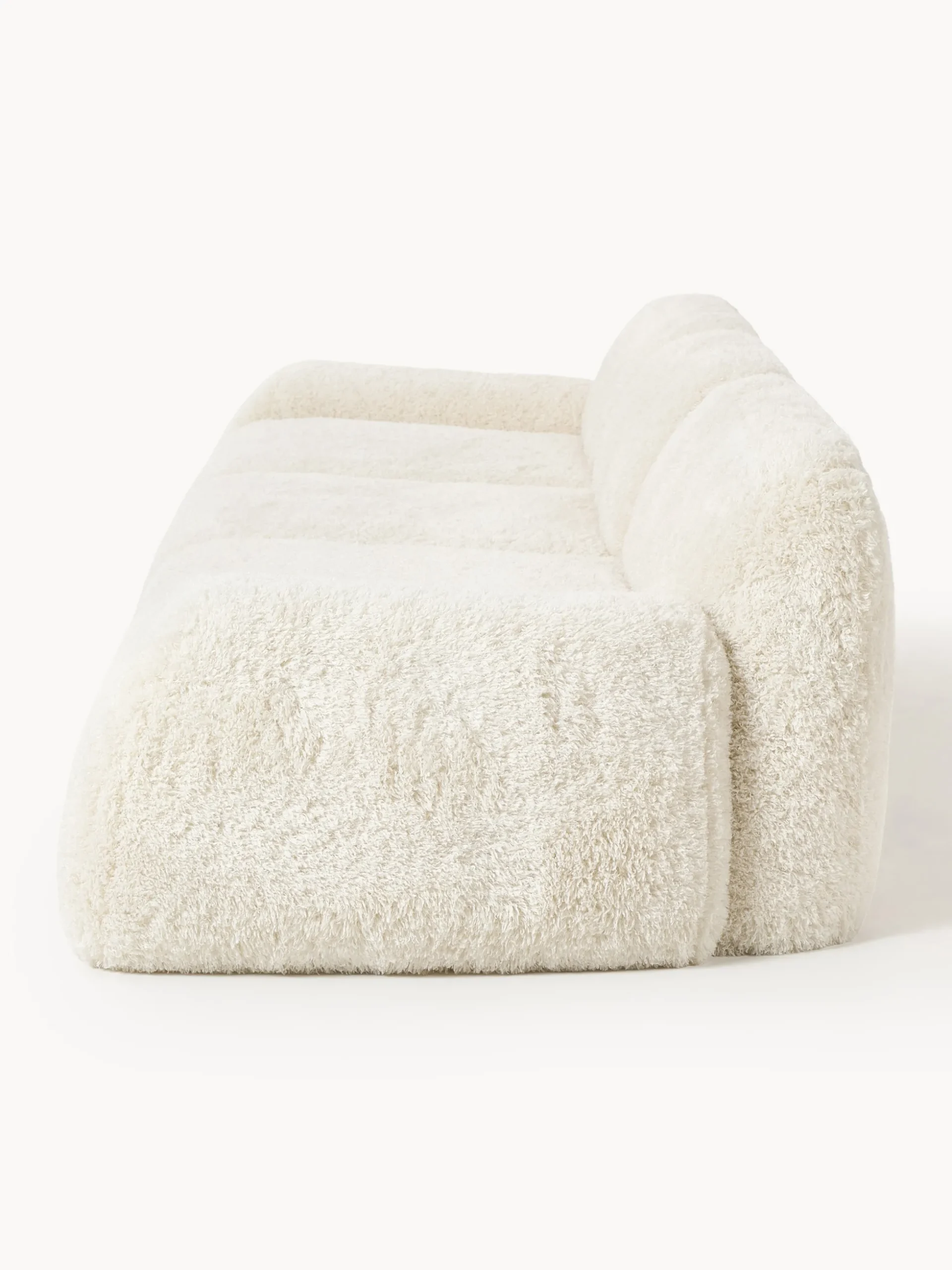 Divano componibile 4 posti in teddy Wolke
