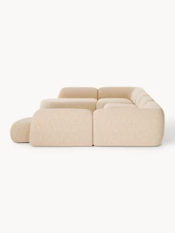 Divano componibile XL in bouclé Wolke