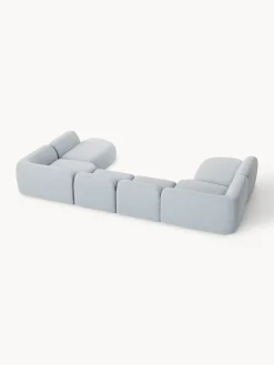 Divano componibile XL in bouclé Wolke