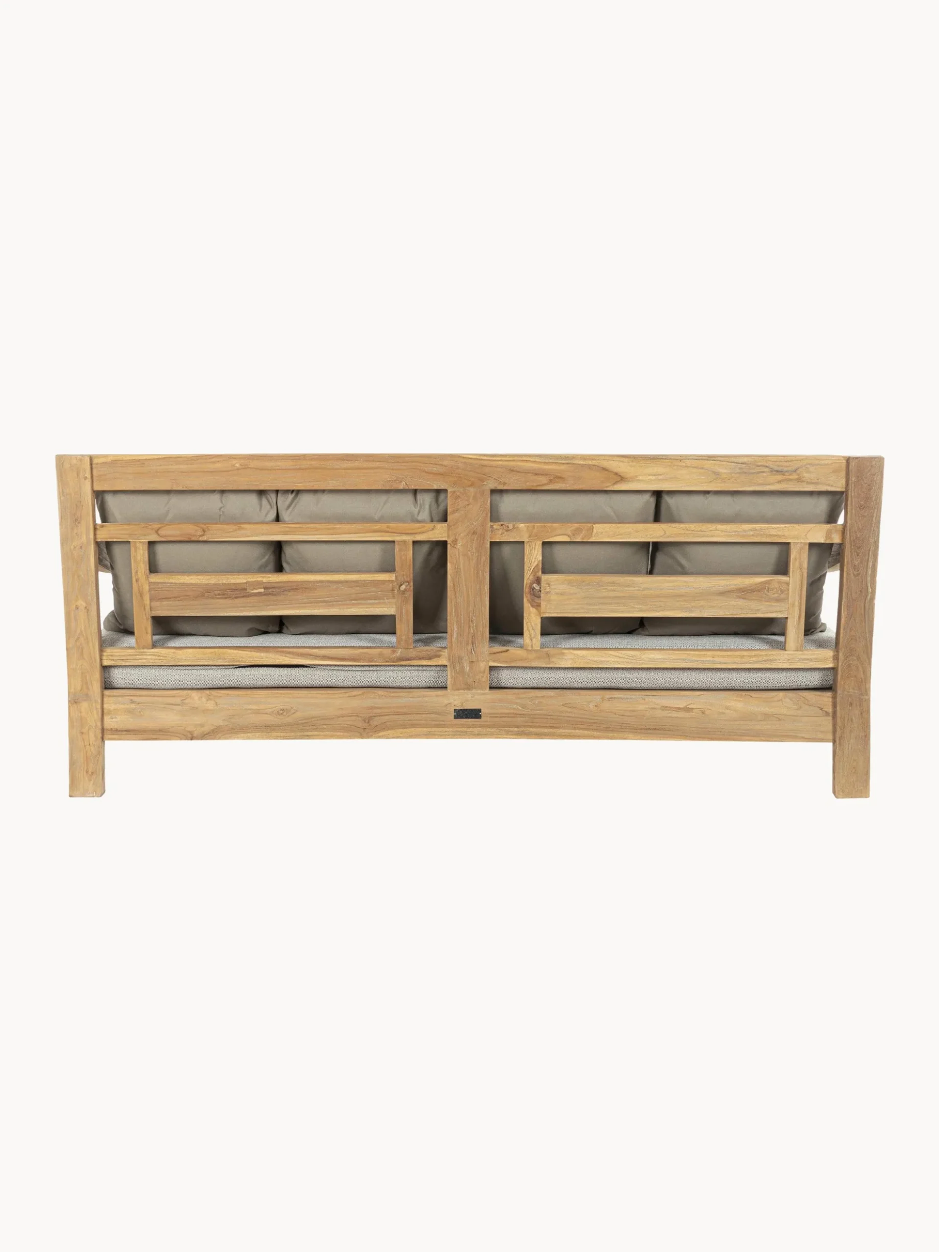 Divano da giardino 4 posti in legno di teak Bali