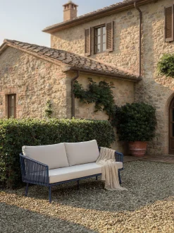 Divano da giardino 3 posti Malo