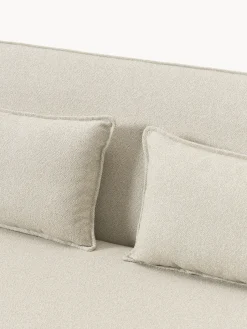 Divano letto in bouclé con contenitore David