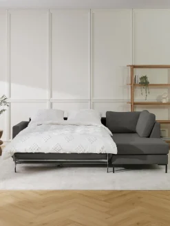 Divano letto 3 posti con materasso Luna