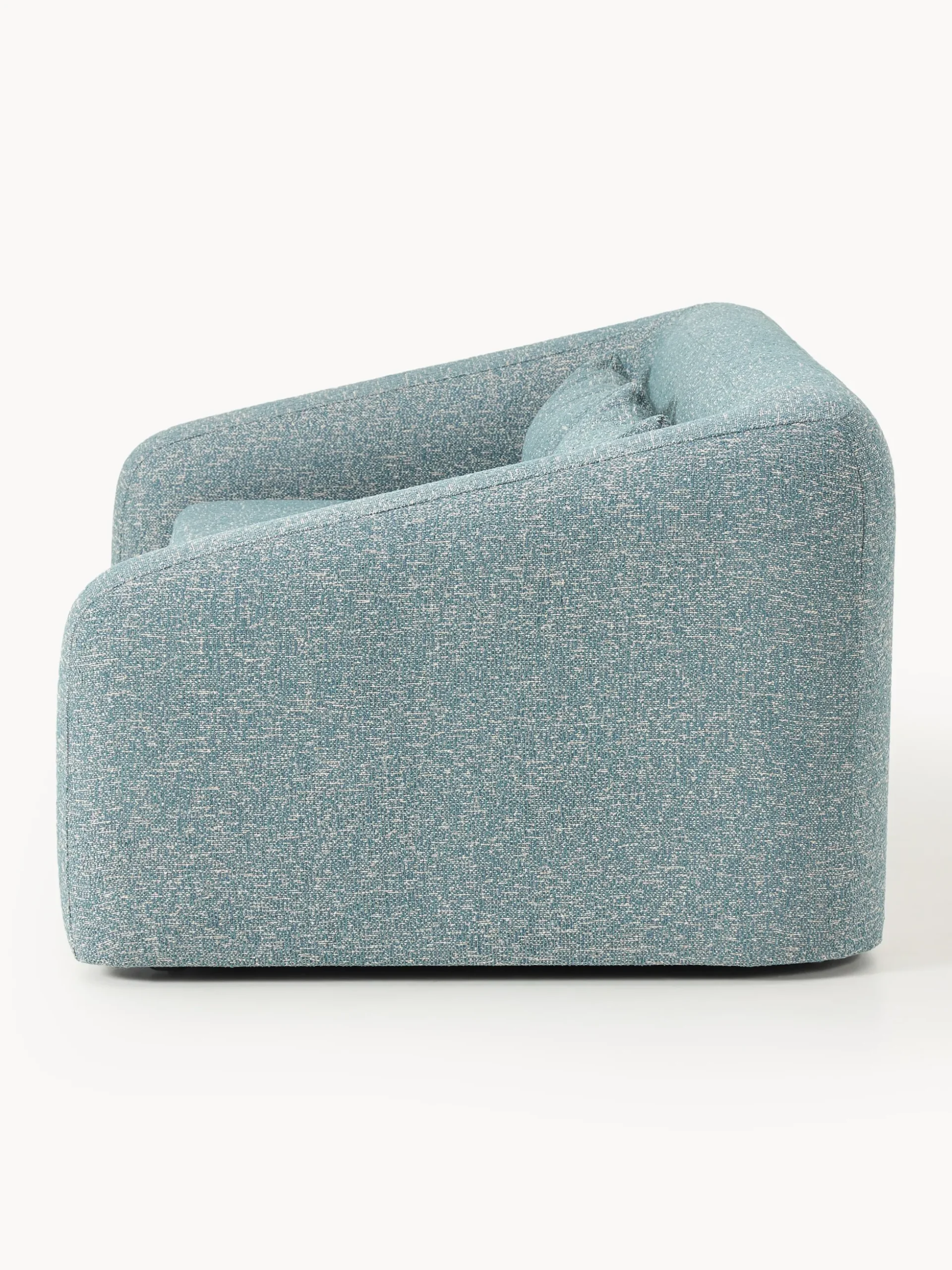 Divano letto 2 posti in bouclé Eliot