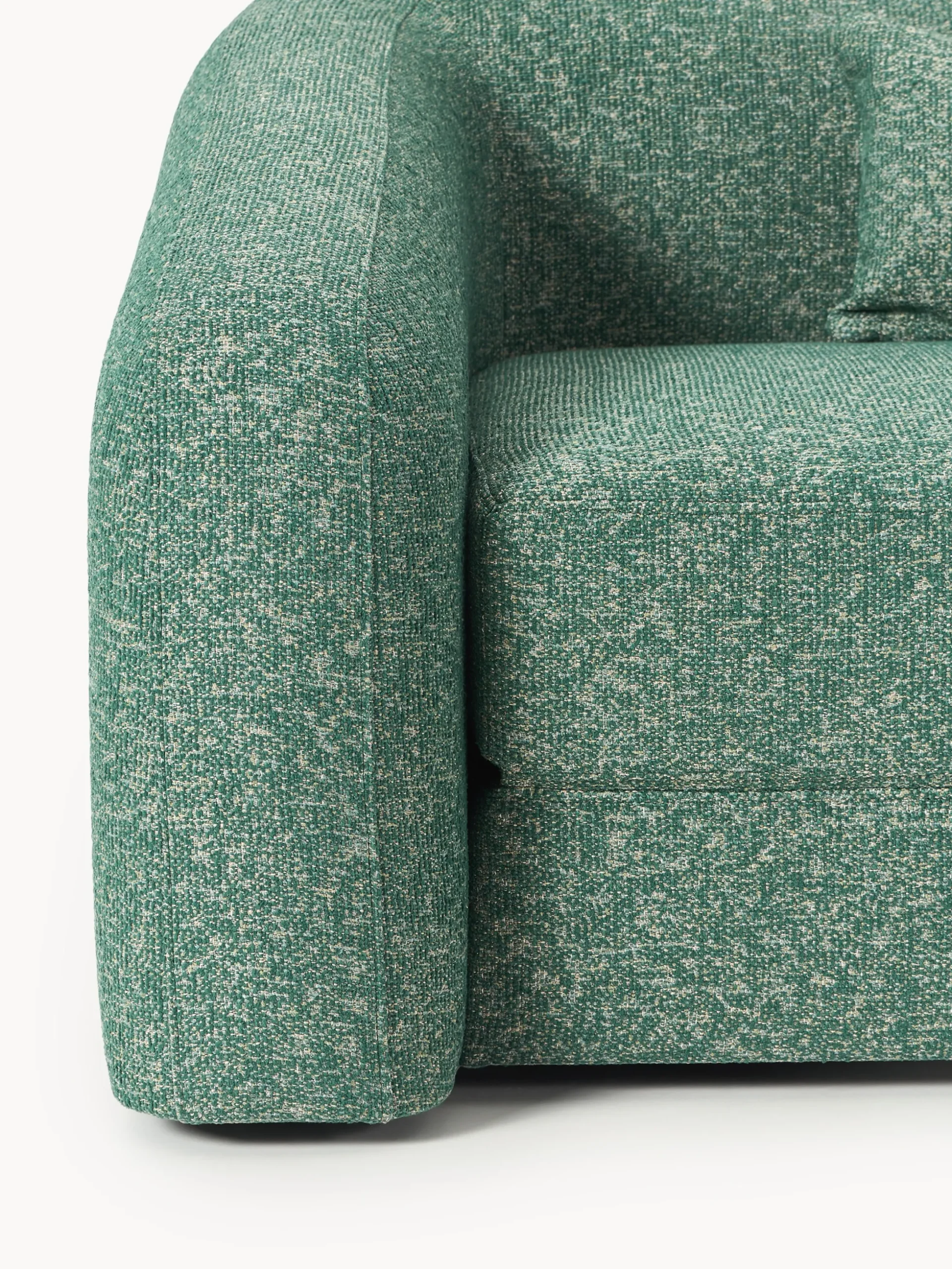 Divano letto 3 posti in bouclé Eliot