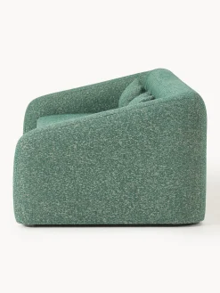 Divano letto 3 posti in bouclé Eliot