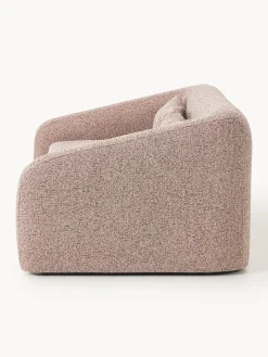 Divano letto 2 posti in bouclé Eliot