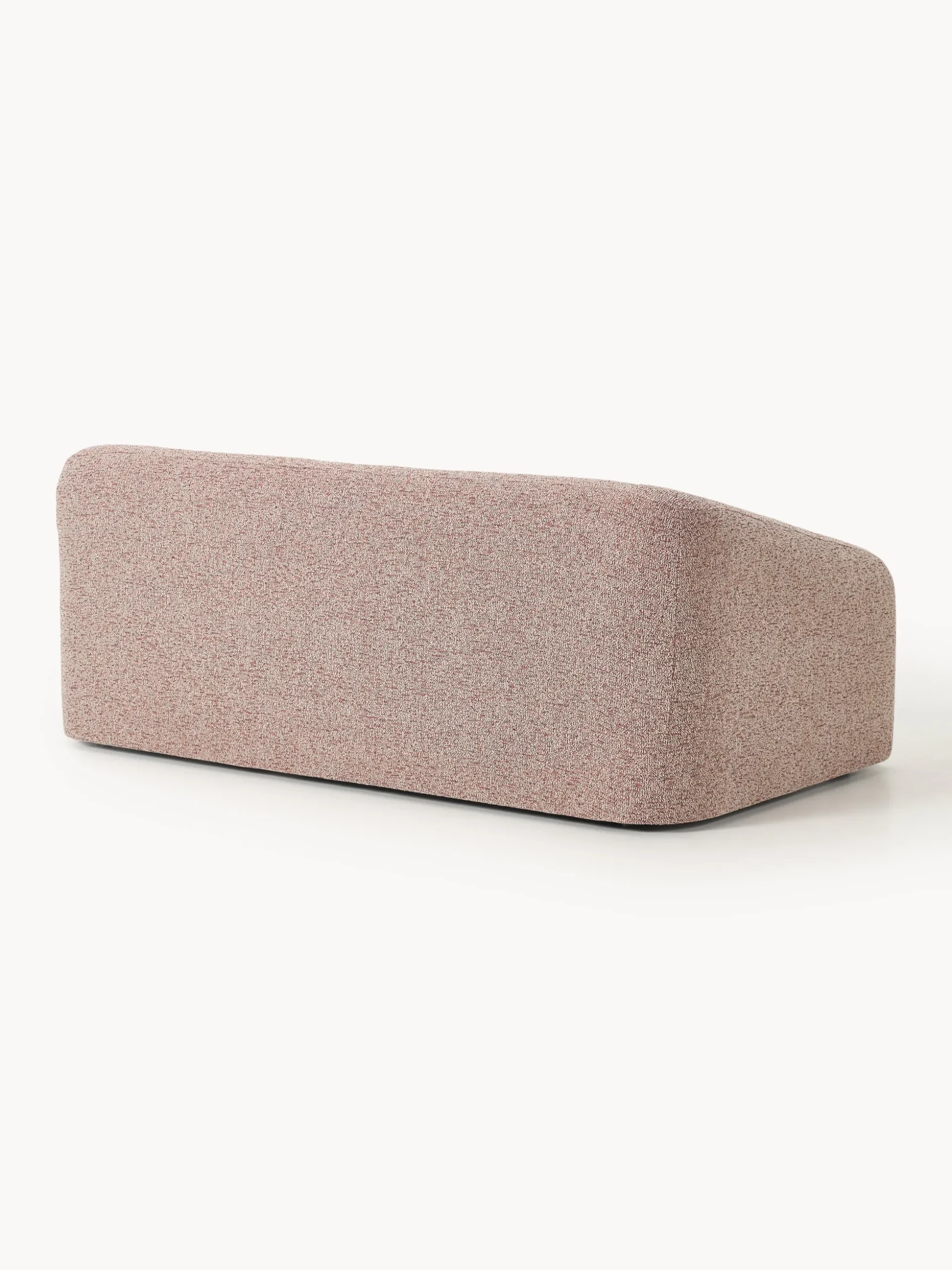 Divano letto 2 posti in bouclé Eliot