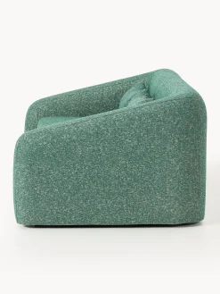 Divano letto 2 posti in bouclé Eliot