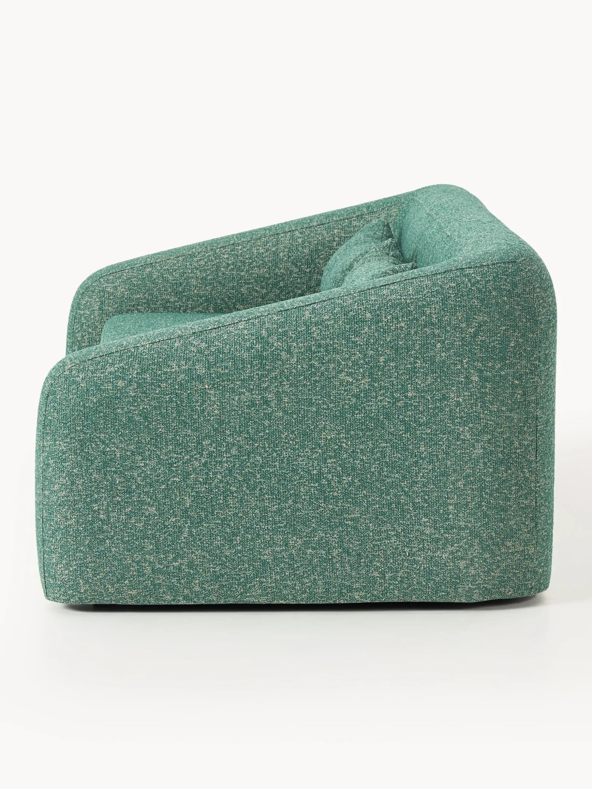 Divano letto 2 posti in bouclé Eliot