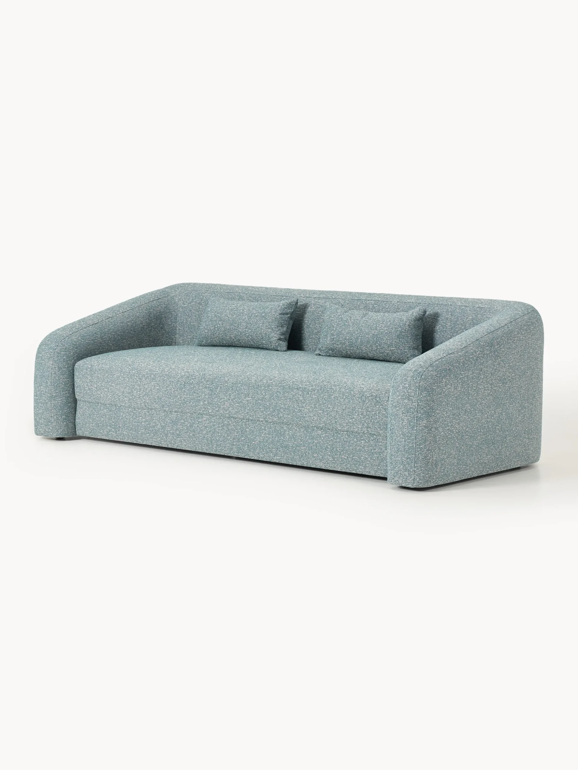 Divano letto 3 posti in bouclé Eliot
