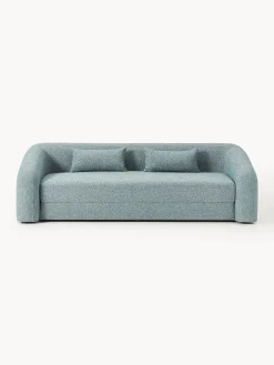 Divano letto 3 posti in bouclé Eliot