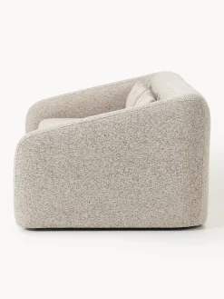 Divano letto 2 posti in bouclé Eliot