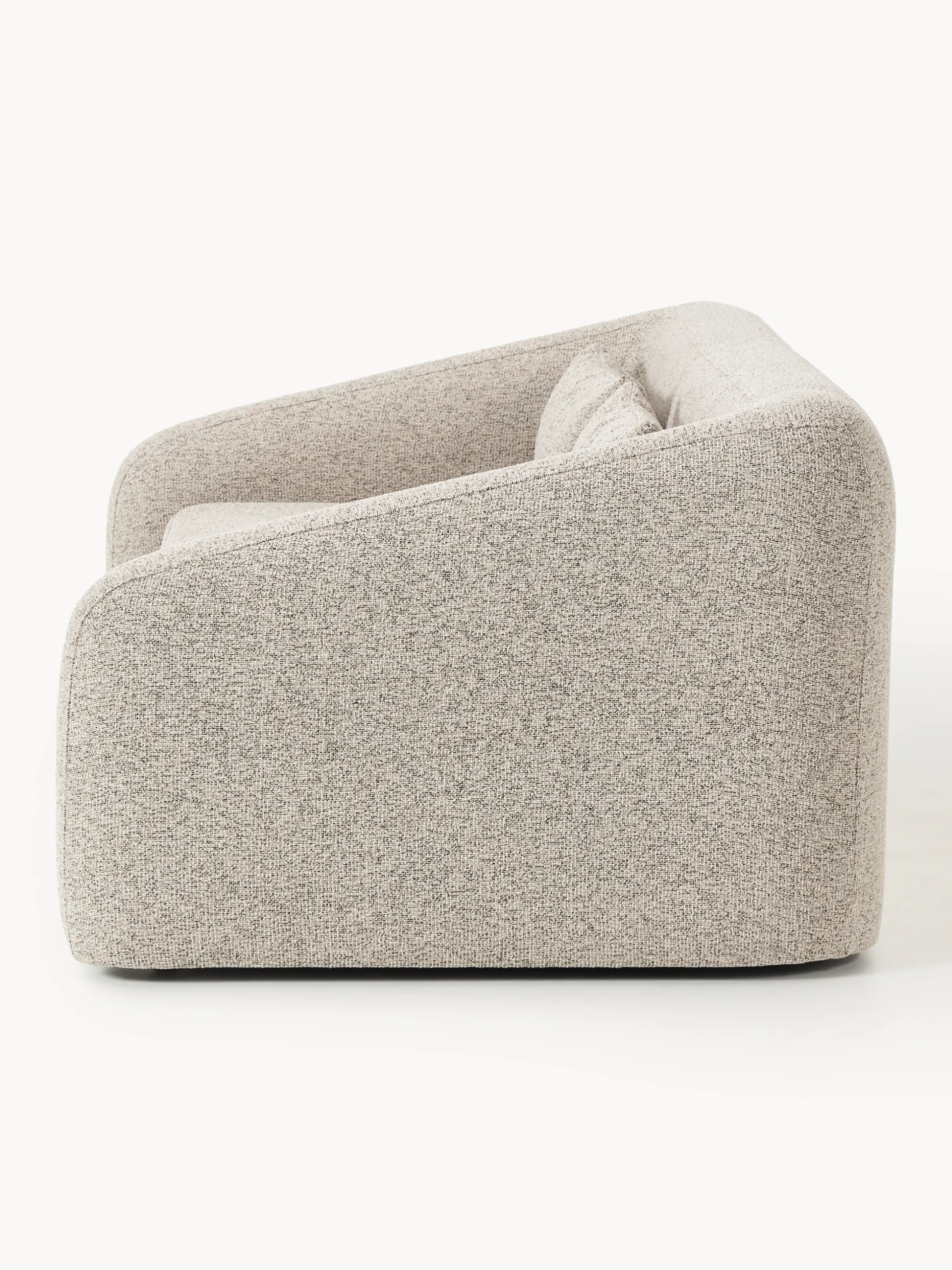 Divano letto 2 posti in bouclé Eliot