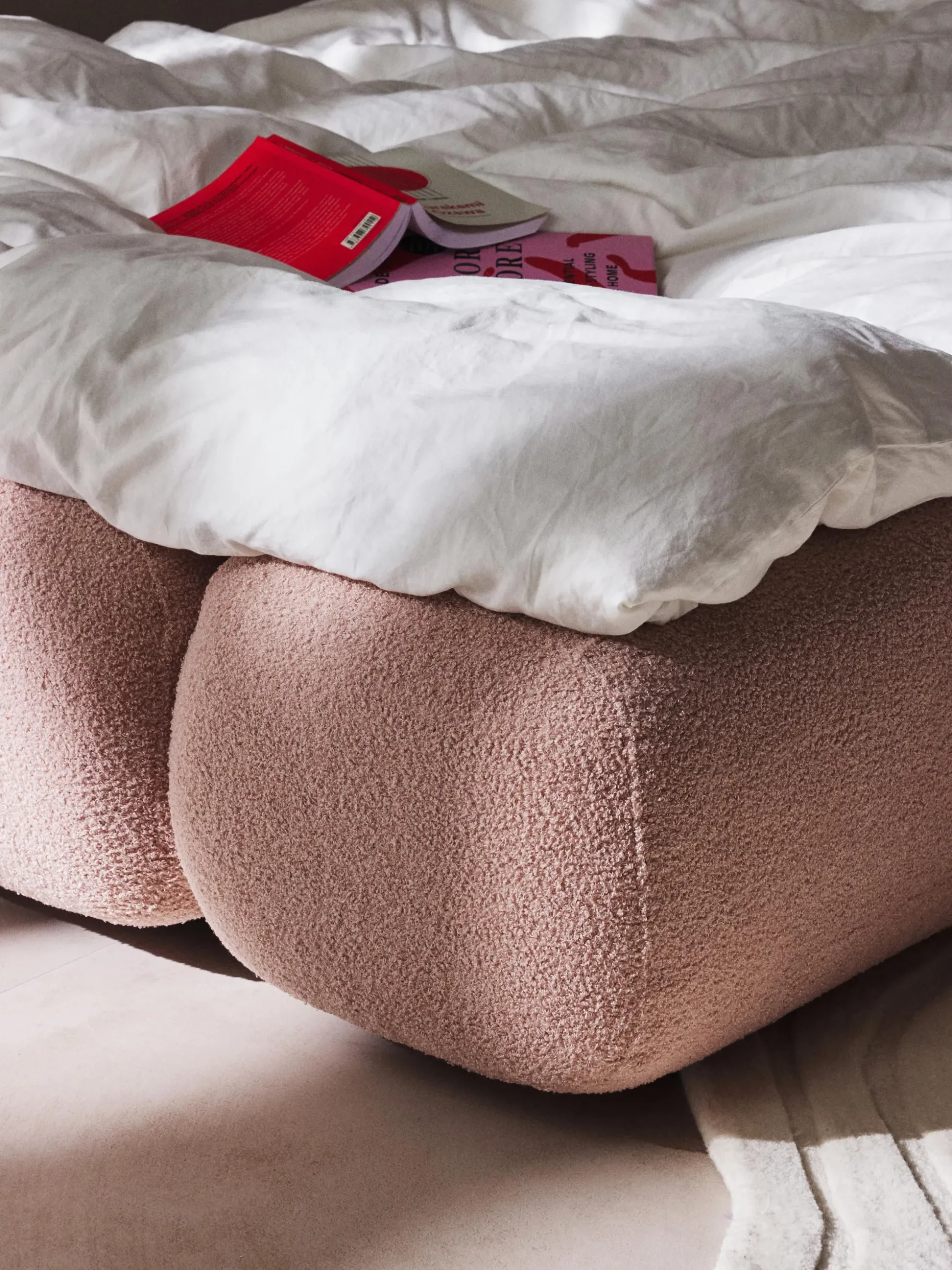 Divano letto 3 posti in teddy Caterpillar