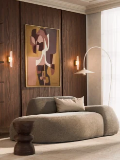 Divano 2 posti con chaise longue Wolke