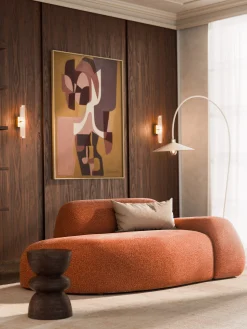 Divano 2 posti con chaise longue Wolke