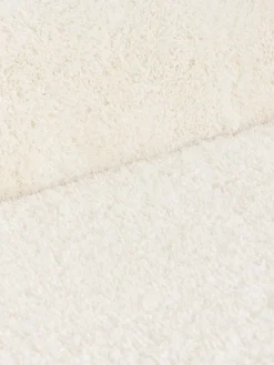 Divano 2 posti con chaise longue in teddy Wolke