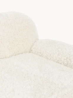 Divano 2 posti con chaise longue in teddy Wolke
