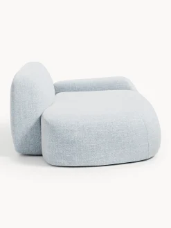 Divano 2 posti in bouclé con chaise longue Wolke