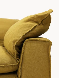 Divano 3 posti in lino Nomad, 244 cm
