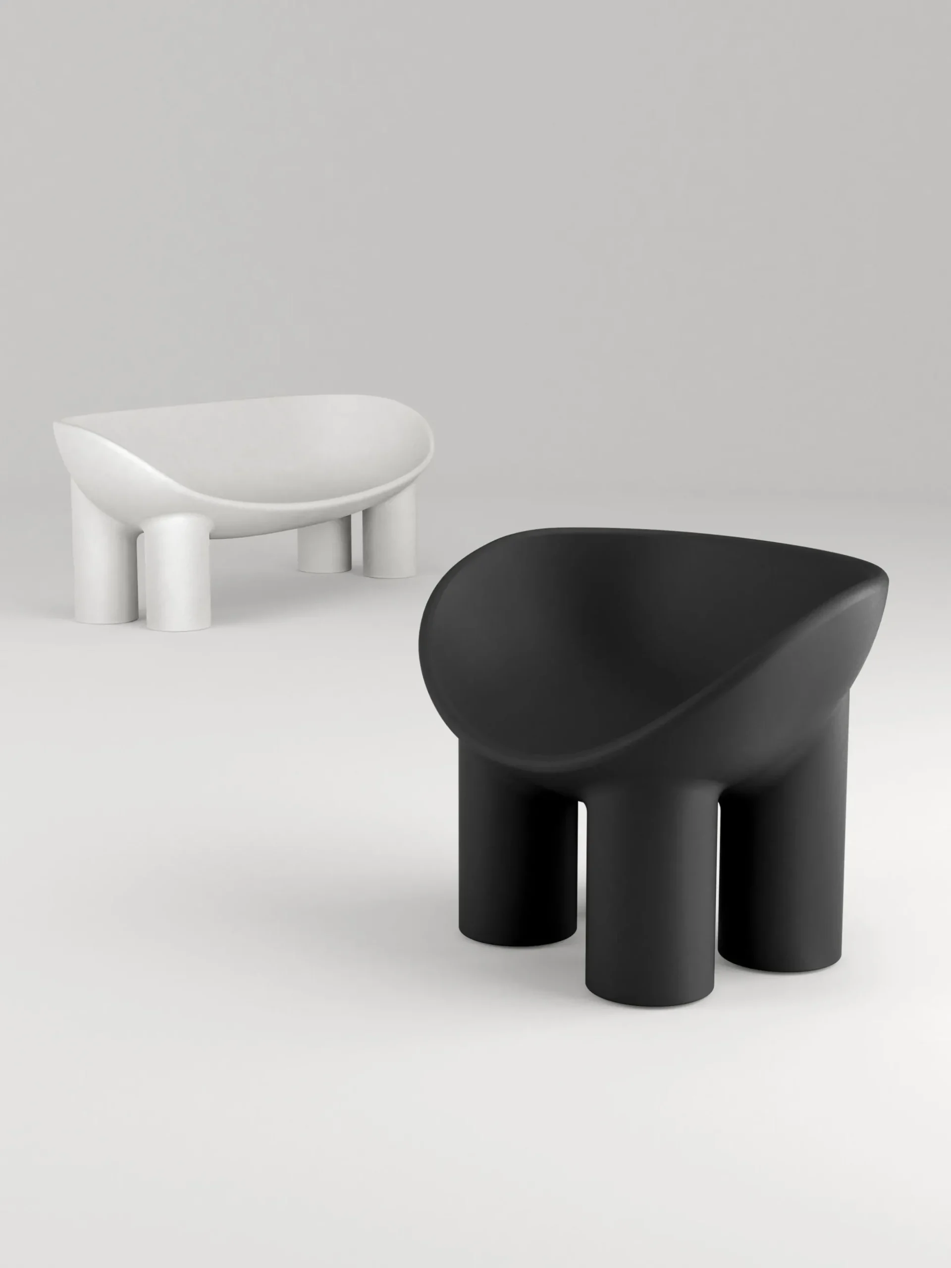 Divano 2 posti in plastica Roly Poly