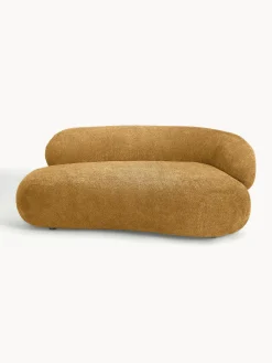 Divano 2 posti in teddy bouclé Alba