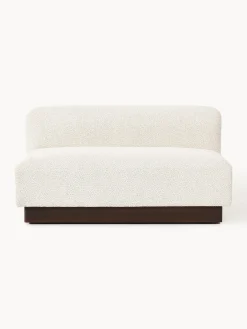 Divano 2 posti in teddy bouclé Natalie