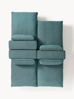 Divano XL componibile con poggiapiedi Felix (sinistra/destra)