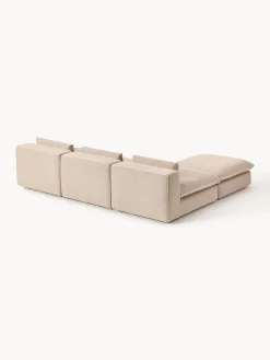 Divano XL componibile con poggiapiedi Felix (sinistra/destra)
