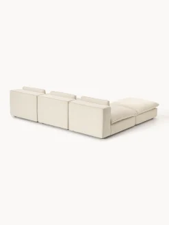 Divano XL componibile con poggiapiedi Felix (sinistra/destra)