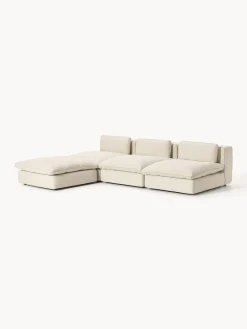 Divano XL componibile con poggiapiedi Felix (sinistra/destra)