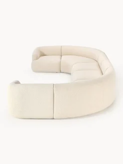 Divano XL componibile in bouclé Sofia