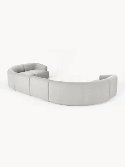 Divano XL componibile in bouclé Sofia