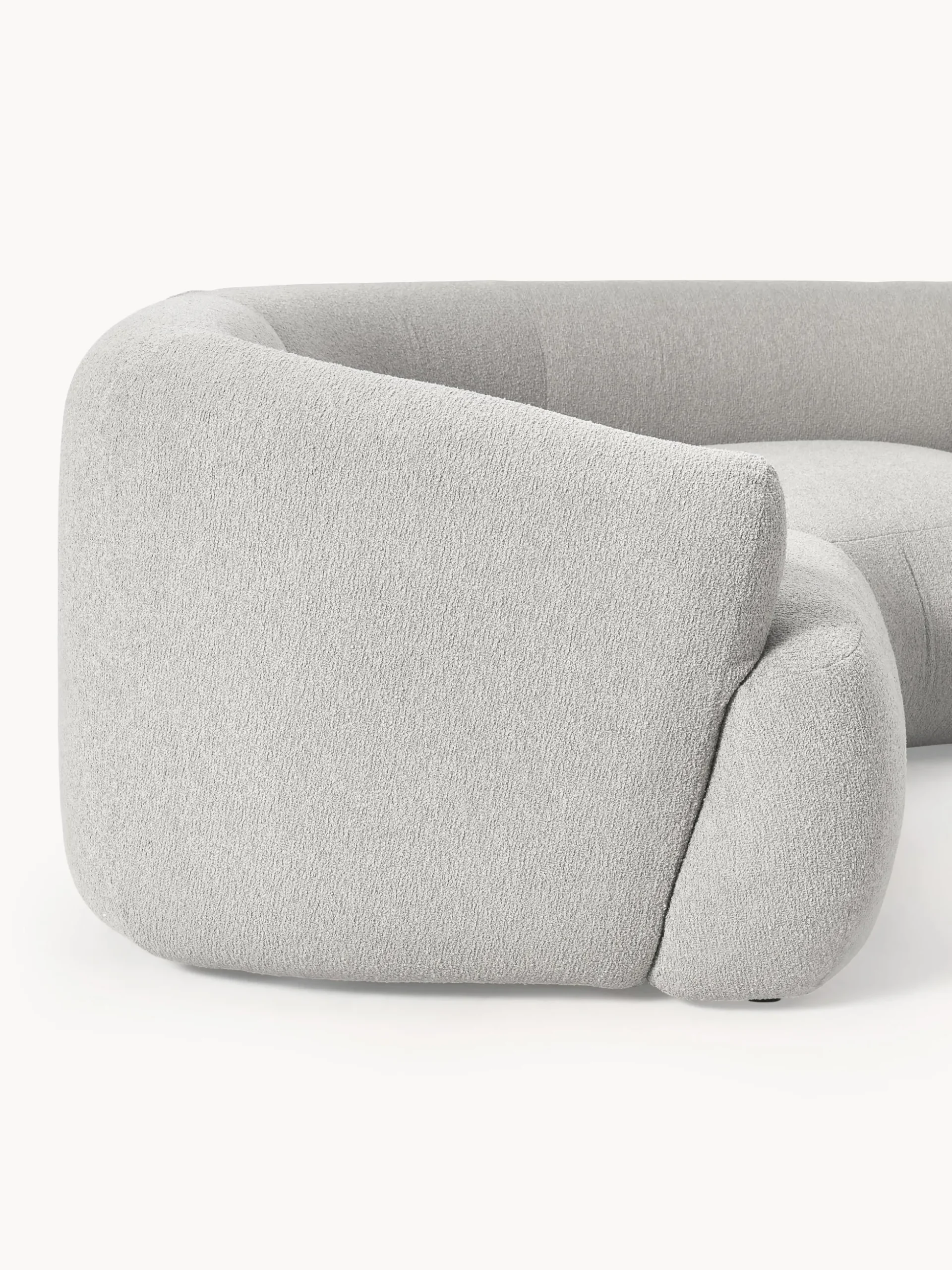 Divano XL componibile in bouclé Sofia