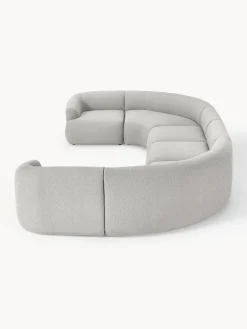 Divano XL componibile in bouclé Sofia