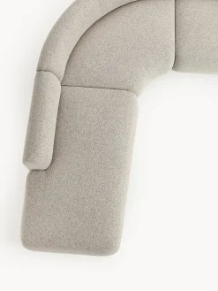 Divano XL componibile in bouclé Sofia