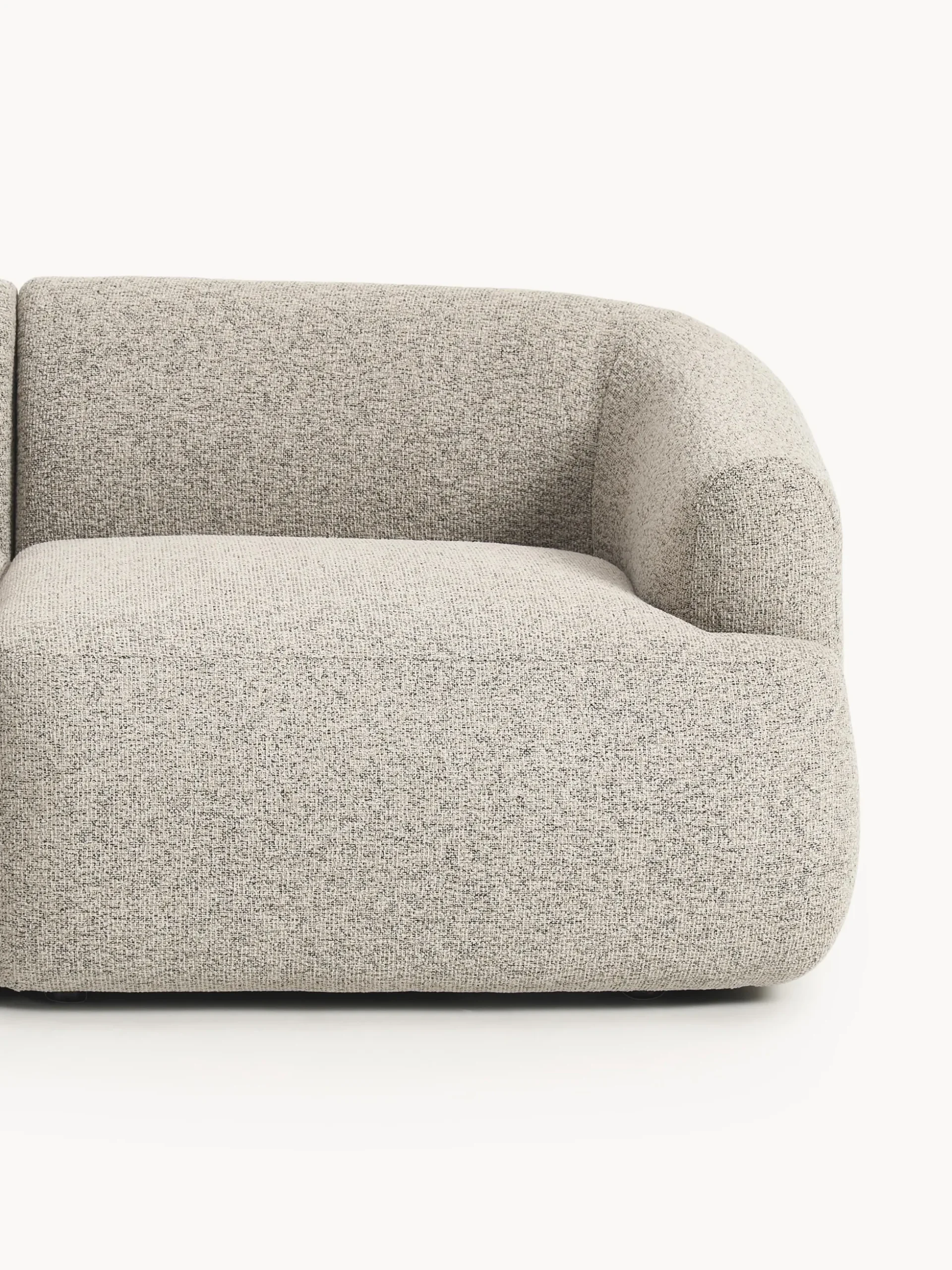 Divano XL componibile in bouclé Sofia