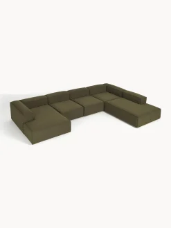 Divano XL componibile in bouclé Lennon