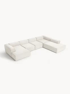 Divano XL componibile in bouclé Lennon