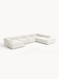 Divano XL componibile in bouclé Lennon