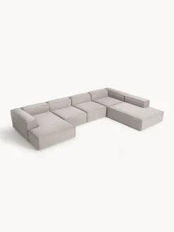 Divano XL componibile in bouclé Lennon