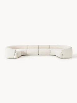 Divano XL componibile in bouclé Sofia